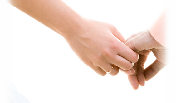 Couple Holding Hands At Intimate Wedding Venue - Christian Premarital Counseling: Preparing The Two (564x330), Png Download