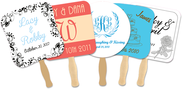 Custom Hand Fans Wedding Hand Fans - Types Of Nigerian Wedding Souvenirs (620x299), Png Download