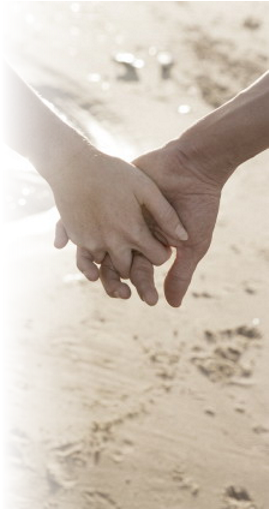 Http - //www - Edgewoodclinicalservices - Com/counseling/marriage - Holding Hands At The Beach (284x508), Png Download