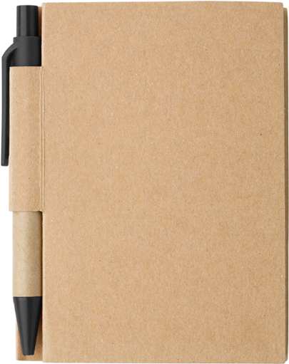 Bf6419 Mini Recycled Notebook And Pen - Recycled Notebook Cover Png (510x510), Png Download