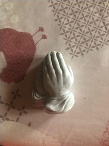 Praying Hands Silicone Mold Baby Shower Baptism Wedding - Baptism (500x500), Png Download