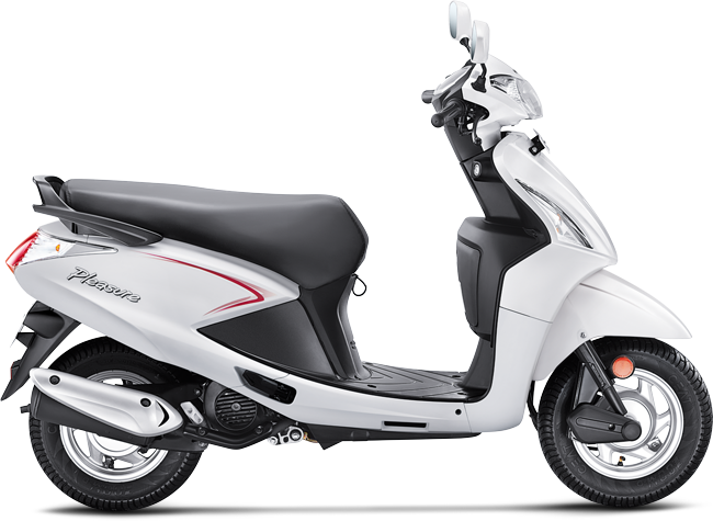 Hero Pleasure White Colour (650x475), Png Download