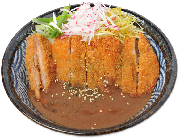 Chicken Katsu Curry Rice - Chicken Katsu Curry Donburi (590x596), Png Download