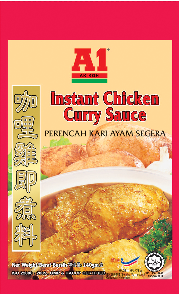 Download A1 Instant Chicken Curry 240g A1 Chicken Curry Sauce Png Image With No Background Pngkey Com