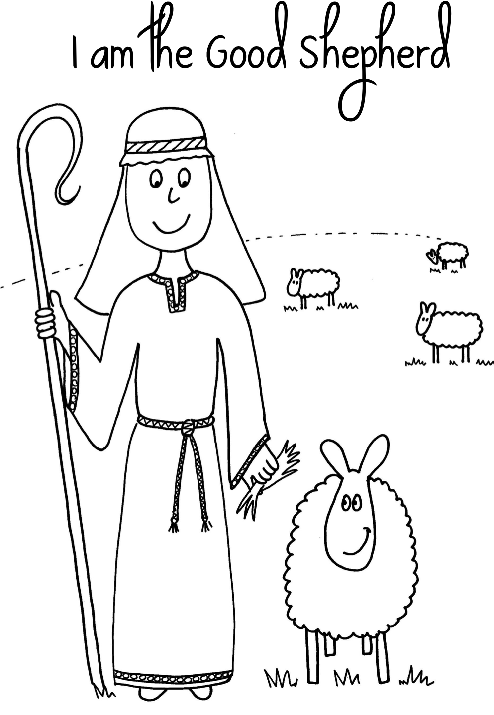 Download Walpaper 1102 X 1458 - Make Sheep Sunday School Activity (1102x1458), Png Download