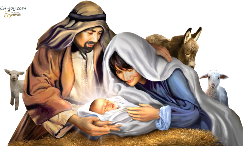 Jesus Birth Png Transparent Jesus Birth - Holy Family Manga (1024x655), Png Download