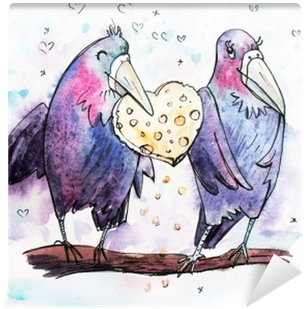 Couple Of Root Birds In Love - Love (400x400), Png Download