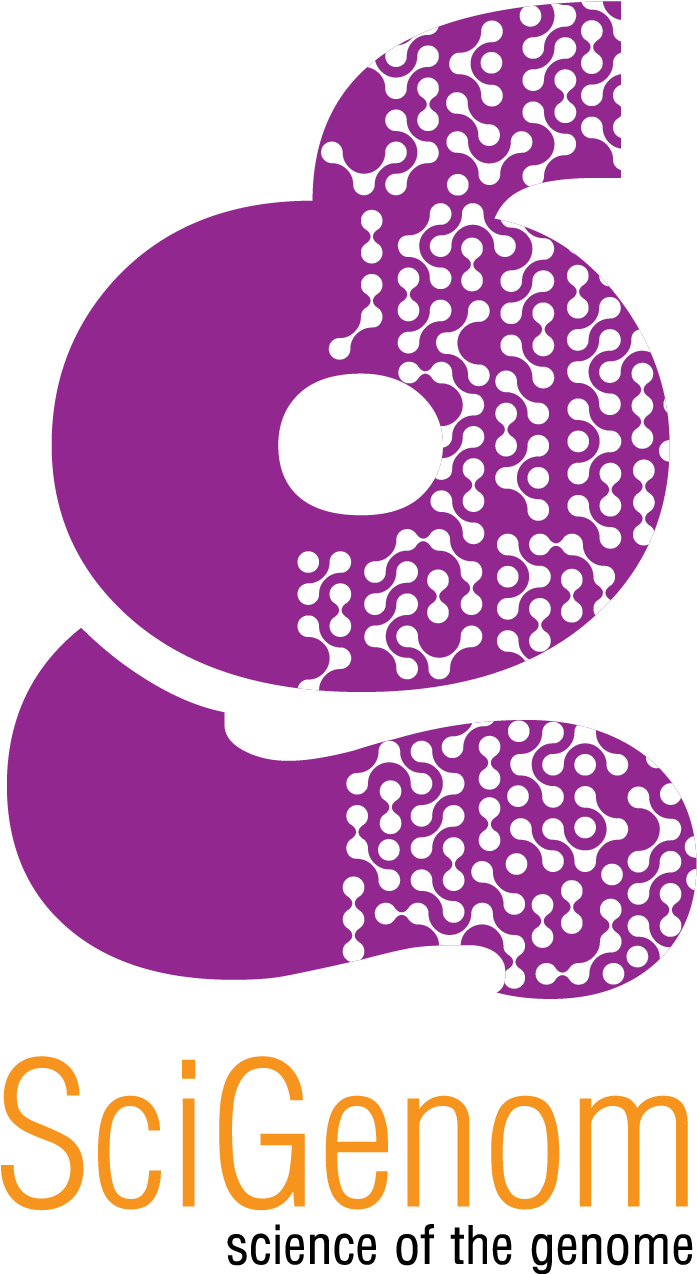 Scigenom Logo Eps Format - Medgenome (713x1301), Png Download