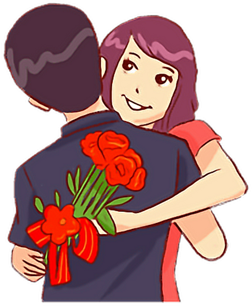 Download Couple Pareja Love Ftestickers Sticker Autocollants