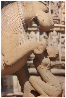 Khajuraho Group Of Monuments (400x400), Png Download
