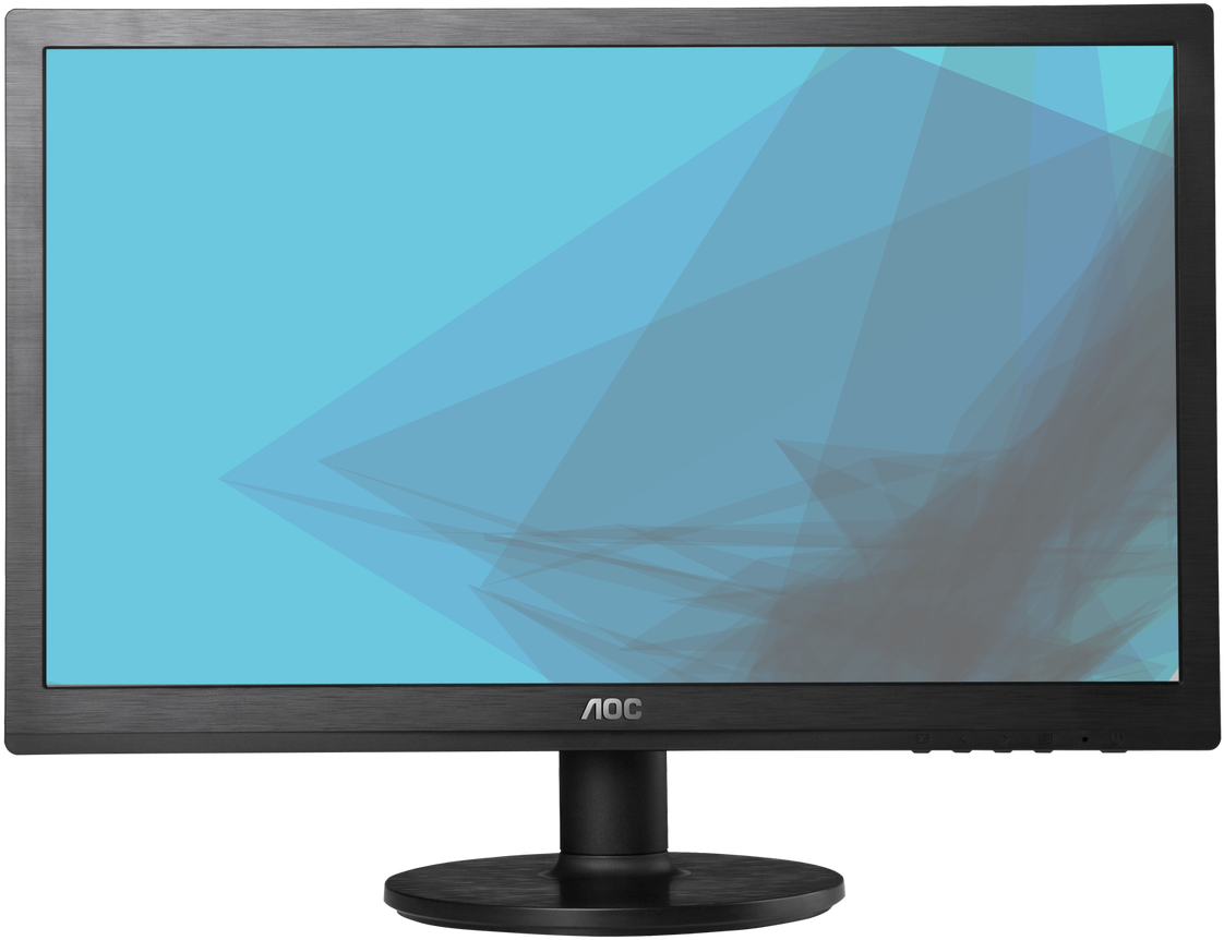 Aoc Monitor 22" Class Full Hd Vga Dvi-d E2260swdn - Aoc Monitor Led 20 I2080sw Ips (685x540), Png Download