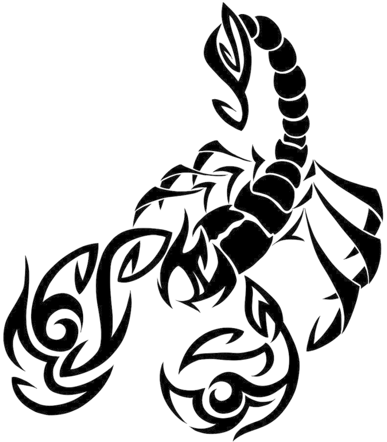 Scorpio Tattoo Png Image Transparent Background - Scorpio (826x968), Png Download