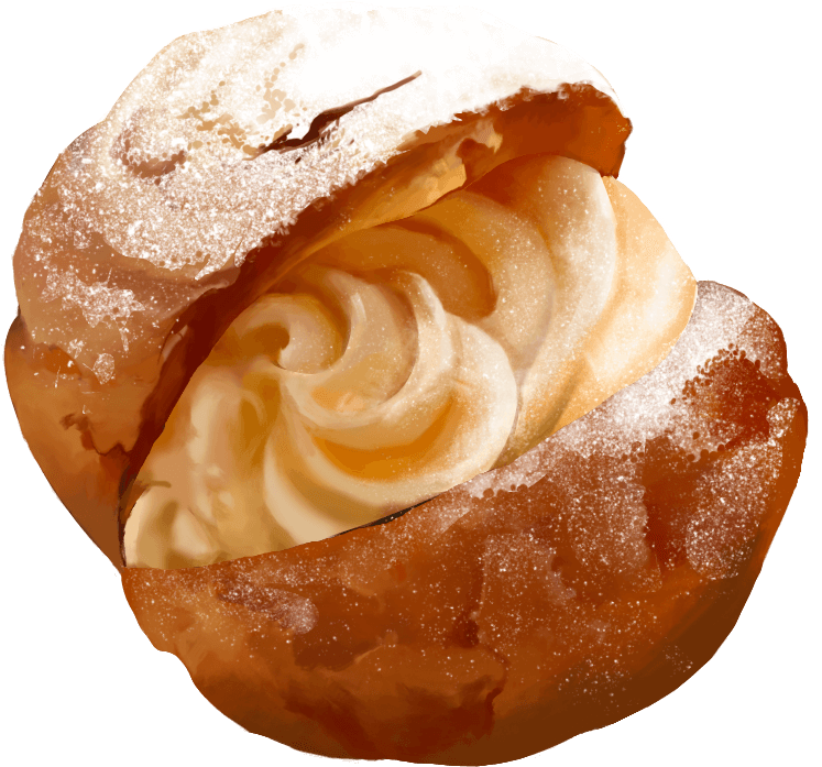 Check - Cruller (1000x1000), Png Download