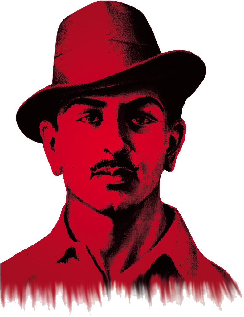 Download Bhagat Singh PNG Image with No Background 