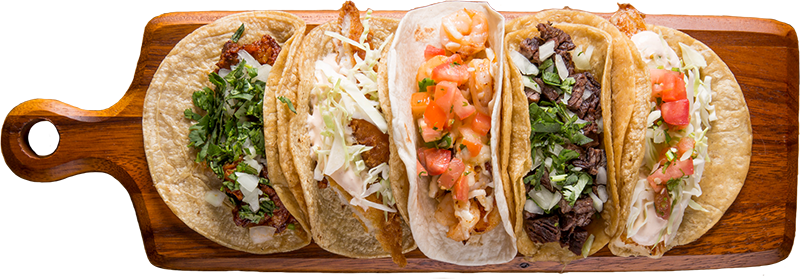 Mexican Tacos Transparent Background (800x280), Png Download