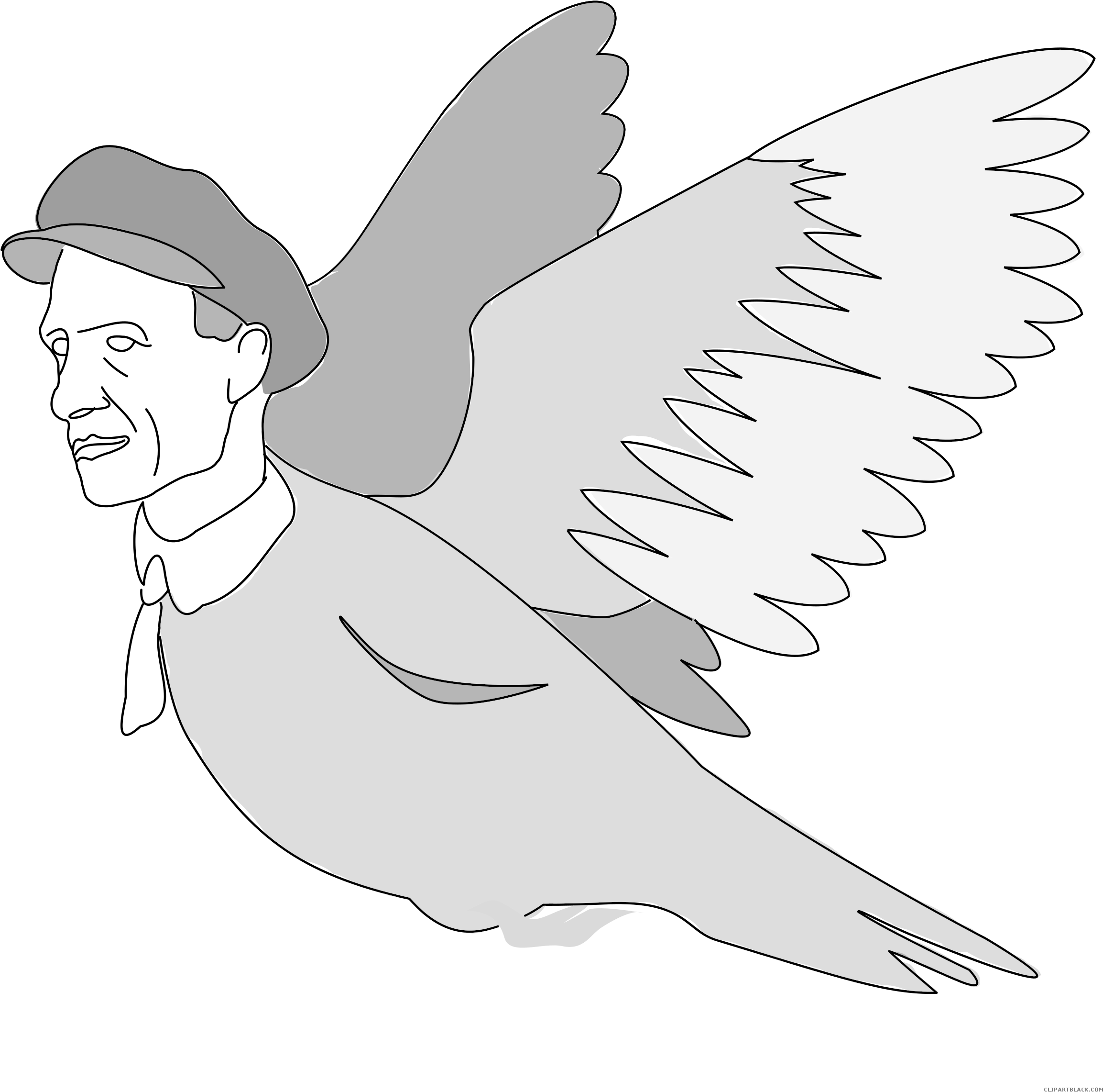 Clipartblack Com Animal Free Images - Bird (2400x2400), Png Download