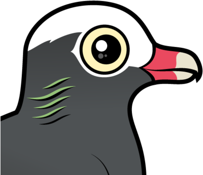 About The White-crowned Pigeon - Notepad++ (440x440), Png Download