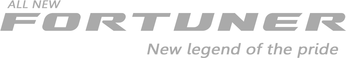 New Fortuner - Toyota Fortuner Logo Png (1200x248), Png Download