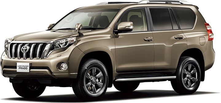 2015 Toyota Prado Car Rental Offer Bur Dubai - Land Cruiser Prado Car (720x337), Png Download