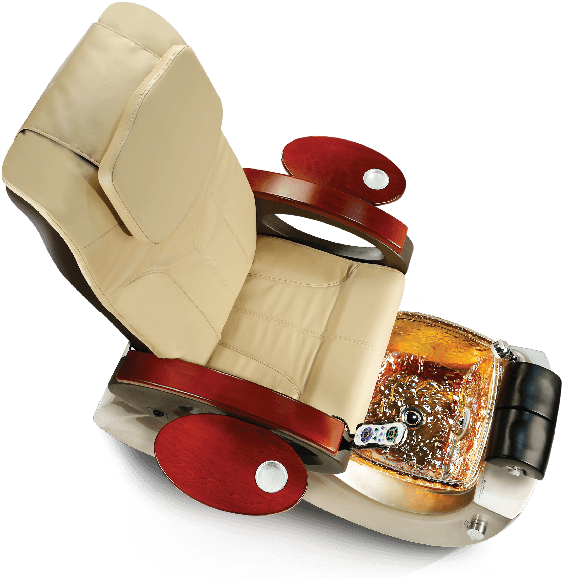 Toepia Gx Top View - Promotion Pedicure Chair (600x600), Png Download