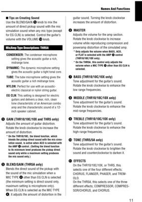 Pfs 9 Owner U0027s Manual Array - Yamaha Thr5a (300x426), Png Download