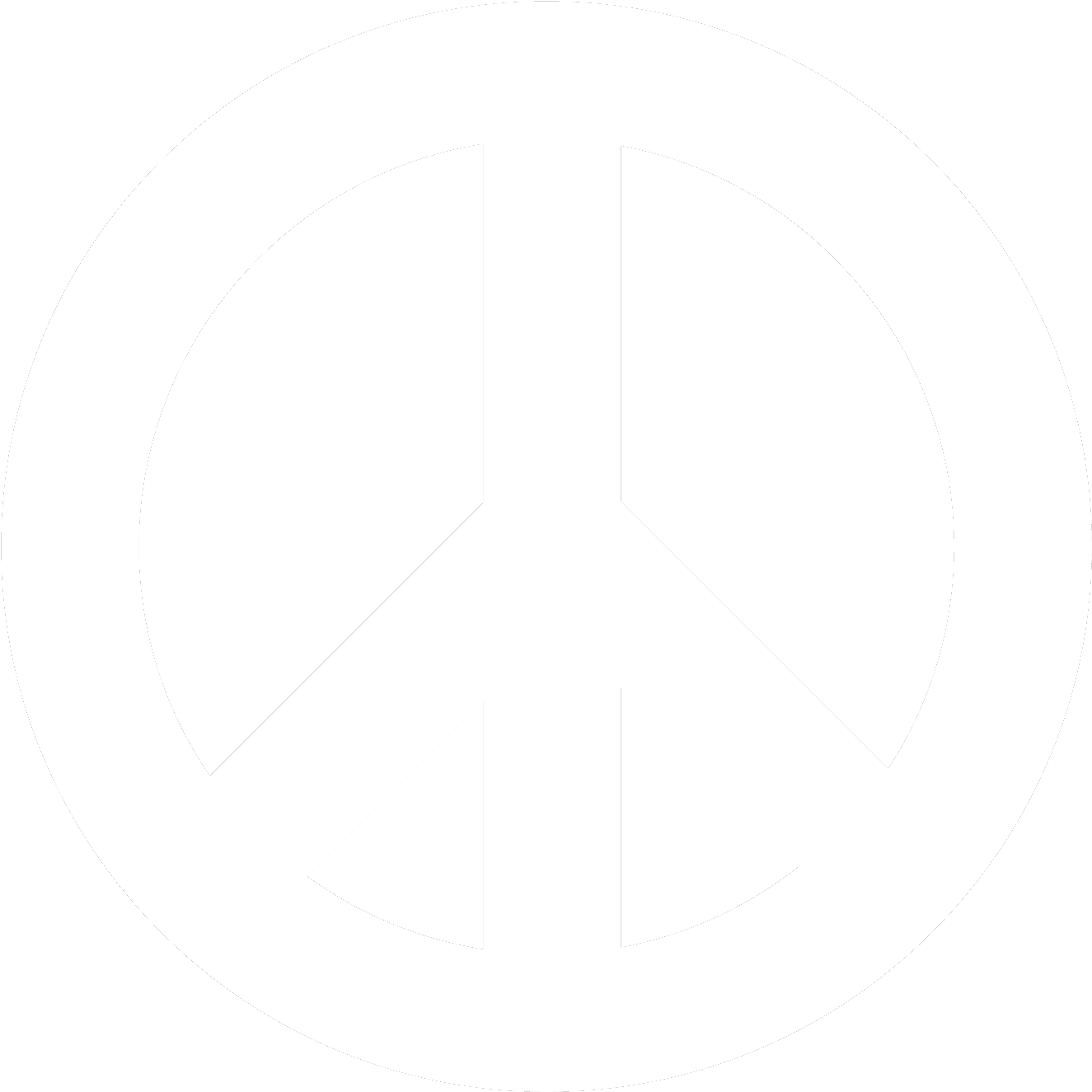 Peace Symbol Png - Peace Love Music Logo (1398x1425), Png Download