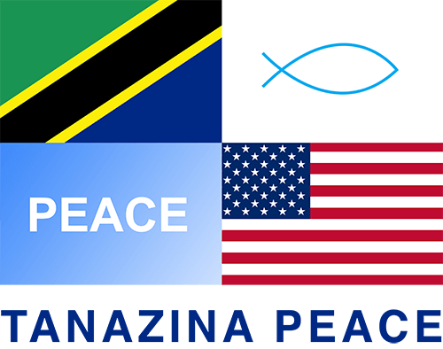 Tanzania-peace Logo - Us Flag (500x394), Png Download
