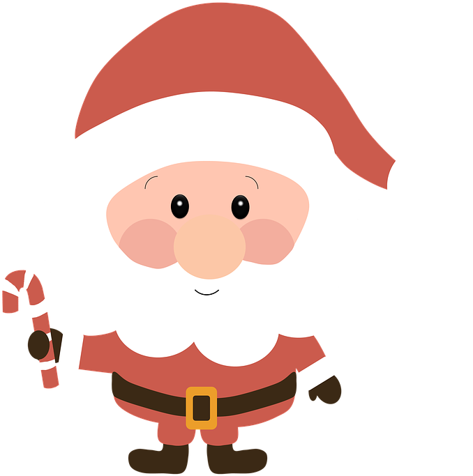 Santa Claus, Christmas, Winter, Cap, Trim - Santa Claus Imagenes (720x720), Png Download