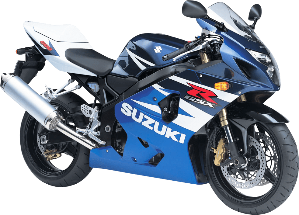 Free Png Suzuki Gsx R600 Motorcycle Bike Png Images - Suzuki Gsx R K5 (850x638), Png Download