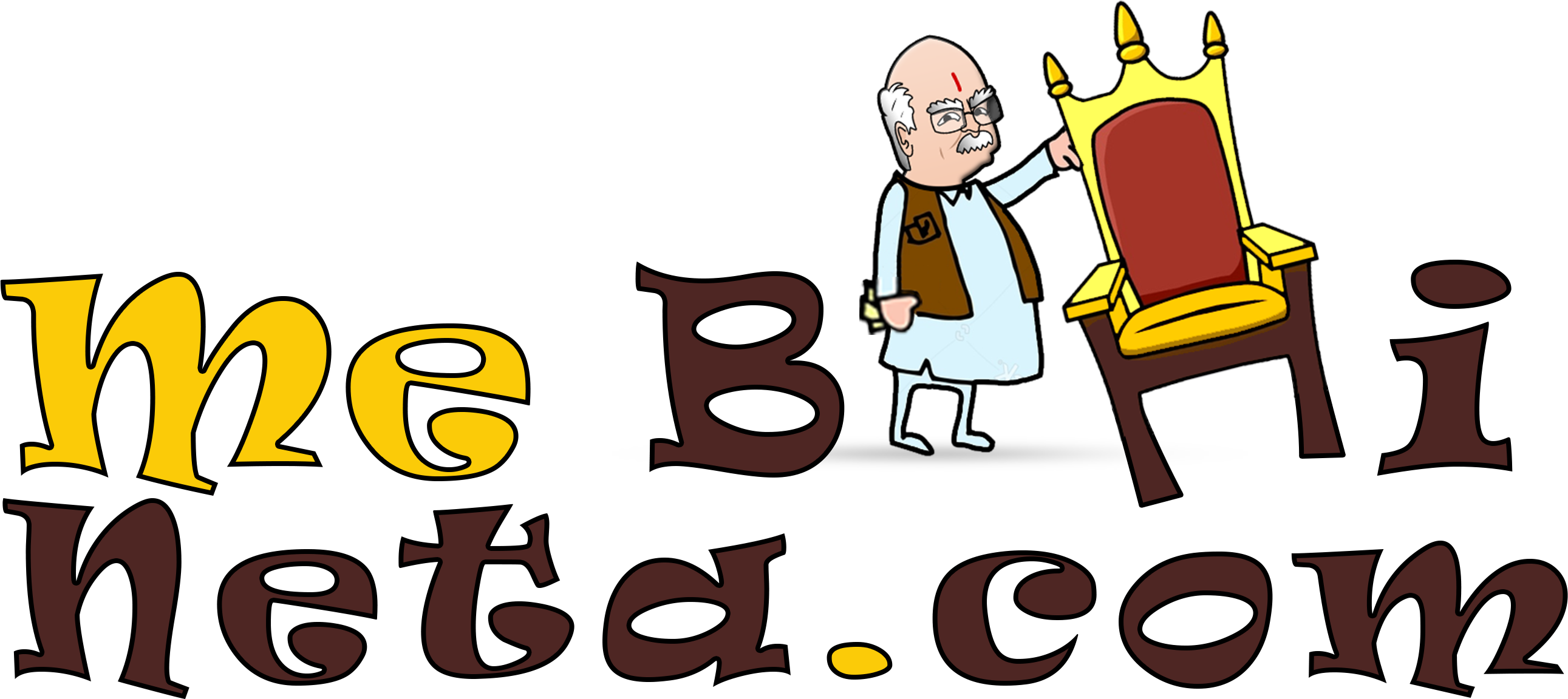 Face Of Present India-me Bhi Neta - Me Bhi Neta (2582x1152), Png Download