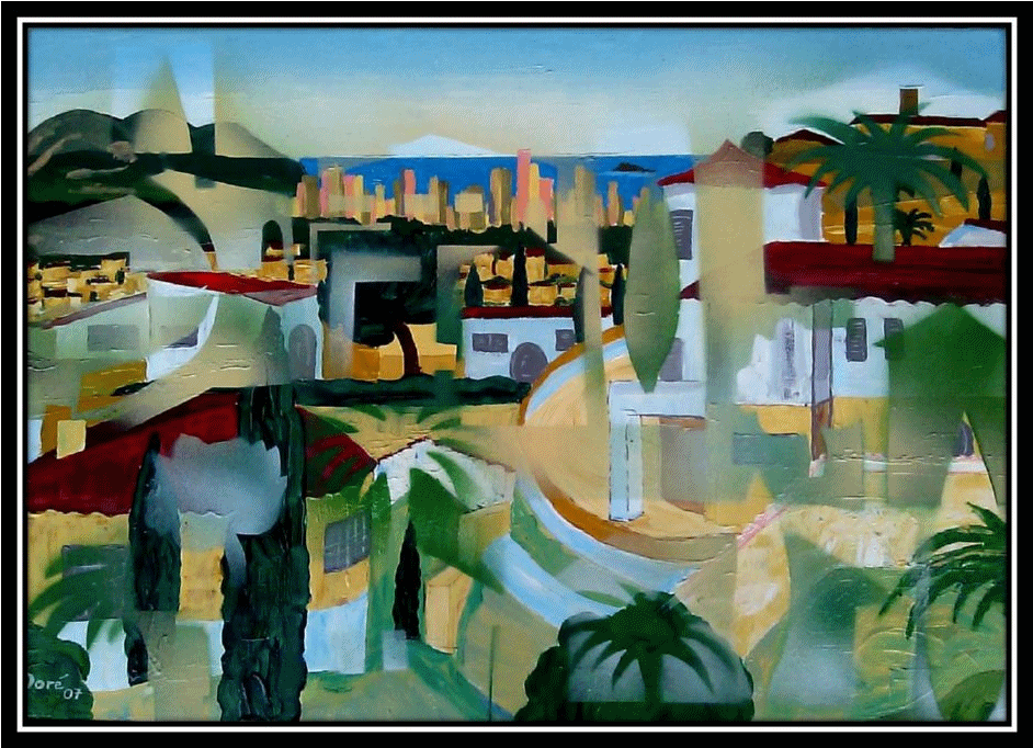 Dabs And Daubs - Painting (941x941), Png Download