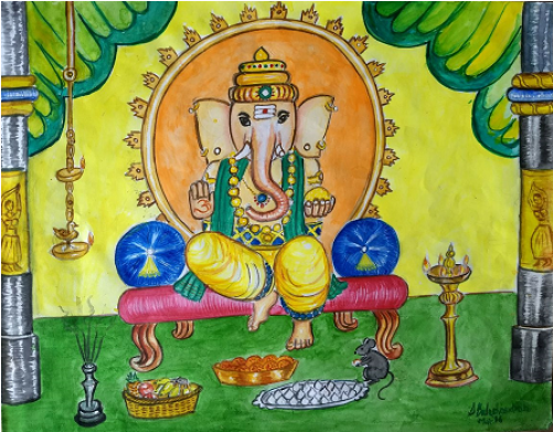 Ganesha (500x500), Png Download