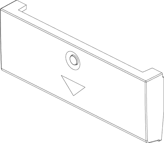 3d View - Vimar Halbwippen 16842.3.b (574x500), Png Download