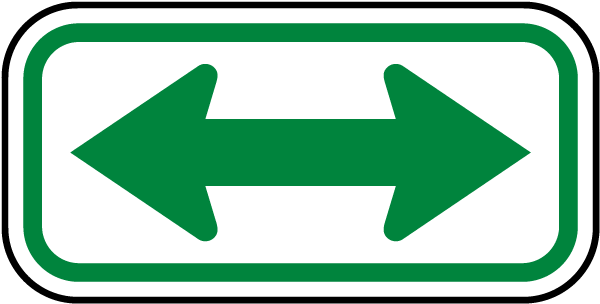 Green Double Arrow Sign - Double Arrow Png (600x304), Png Download