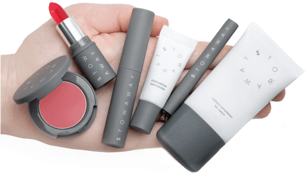 Vector Library Every Day Kit Stowaway Cosmetics - Stowaway Cosmetics (600x434), Png Download