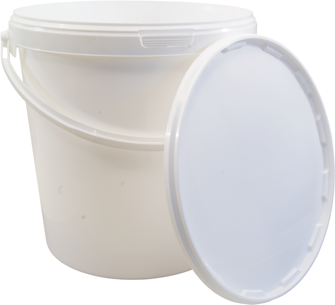 21 Litre Food Grade Plastic Bucket With Lid - 21 Litre Food Grade Plastic Bucket With Lid - Home (550x550), Png Download