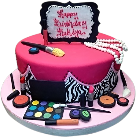 New York Cake Shop - 2 Layer Cake Make Up (500x500), Png Download