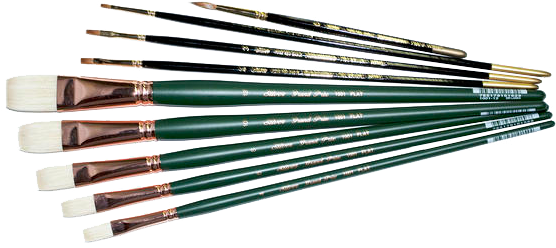 Silver Brush Morgan Samuel Price Landscape Brush Set (584x311), Png Download