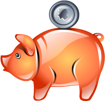 Bank, Money, Piggy, Saving Icon - Bank Saving Icon (400x400), Png Download