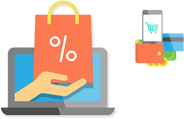 E Commerce Shopping (440x340), Png Download