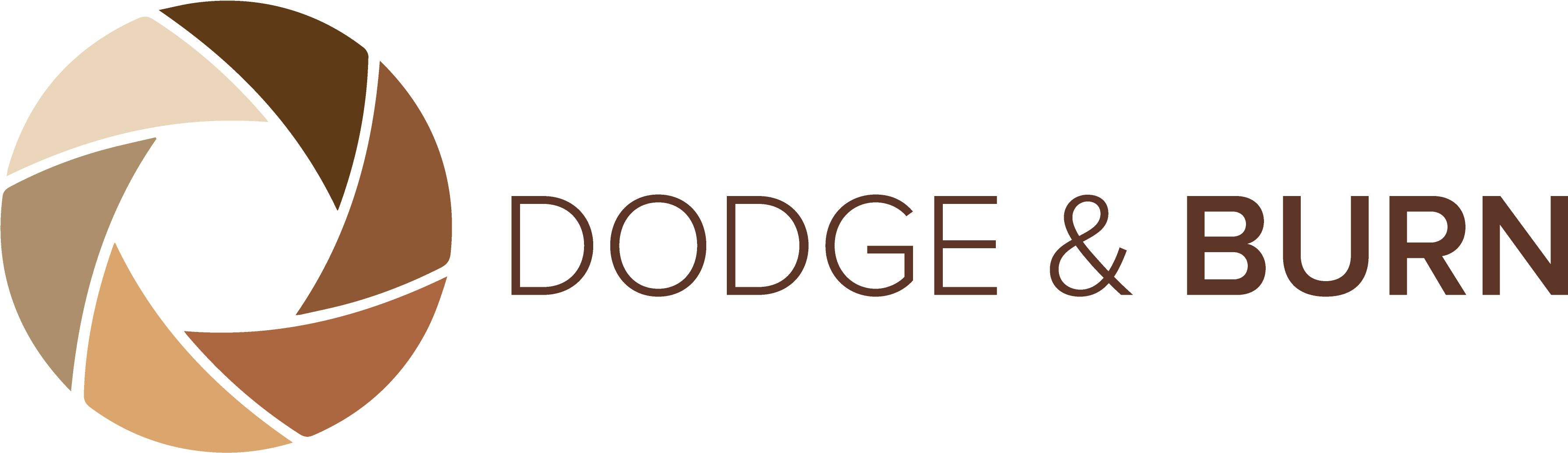 Dodge & Burn - Blaze Logo For Photography (3967x1485), Png Download