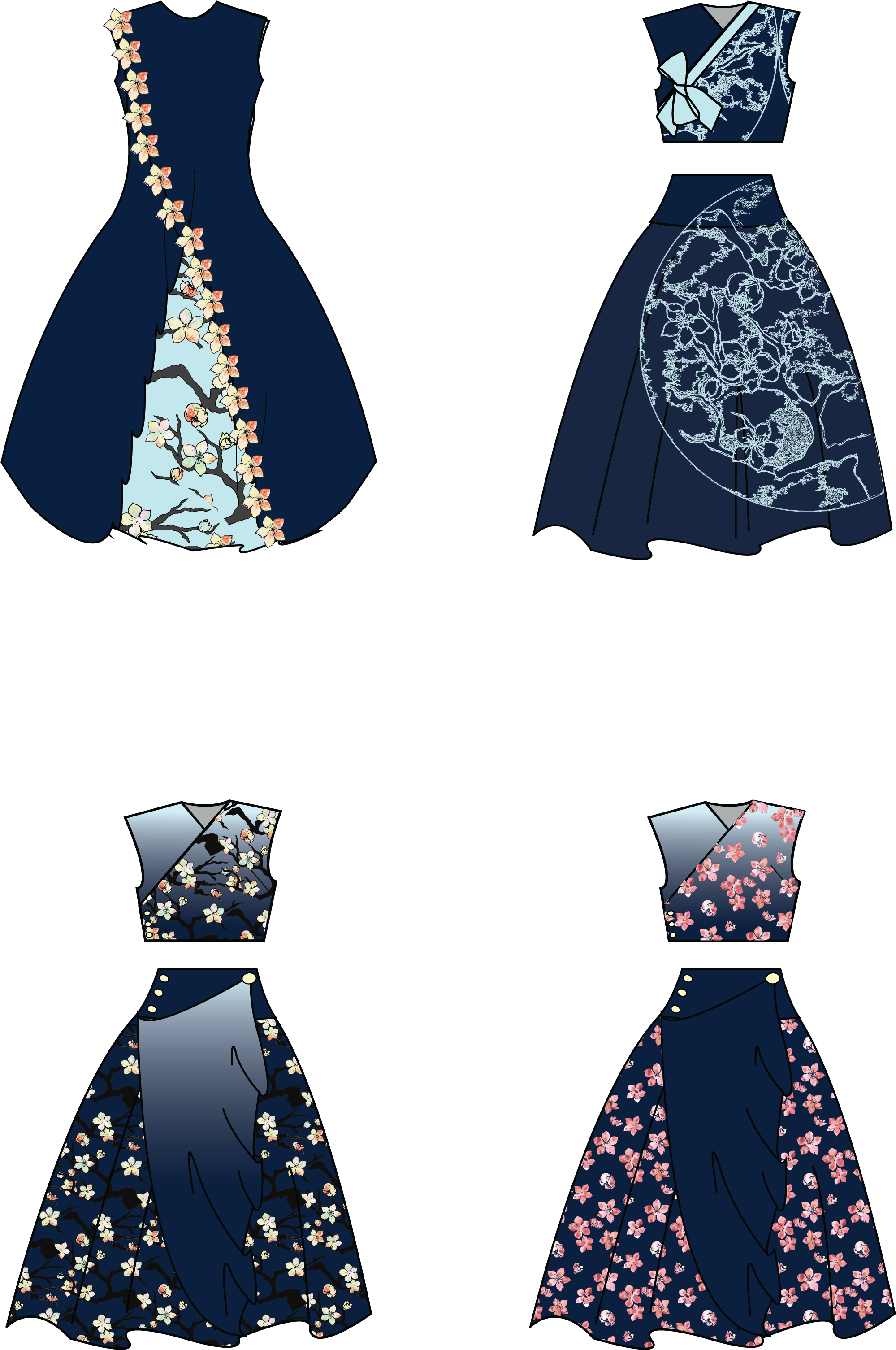 Collection Of Free Drawing Dresses Cocktail Dress Download - Dress (2480x3508), Png Download