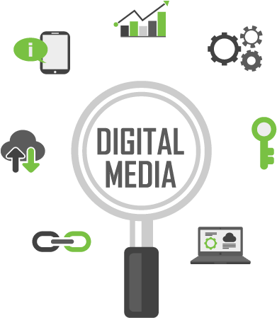 Digital Media Marketing - Qualitative Market Research Png (550x450), Png Download