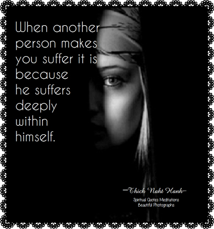 Spiritual Quotes Meditations Beautiful Photographs - Suffering (686x735), Png Download