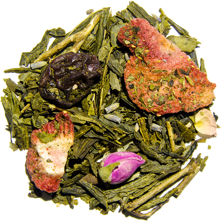 Strawberry & Champagne - Tea (800x800), Png Download