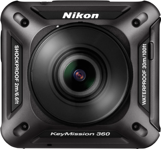 Keymission Camera Degree Videos - Nikon Keymission 360 (700x595), Png Download