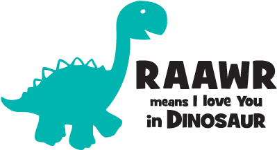 Roar Means I Love You In Dinosaur (450x450), Png Download