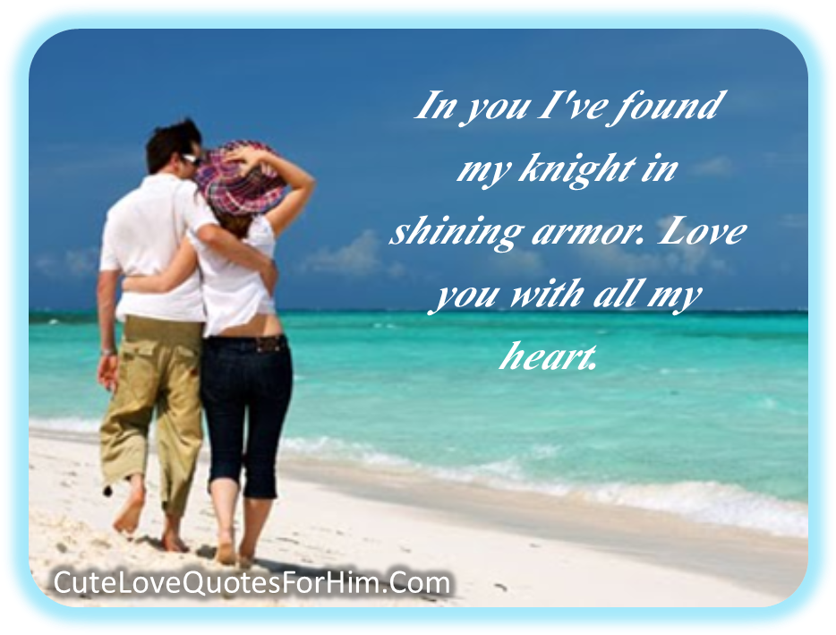 I Love You Quotes From The Heart Love You With All - Love You With All My Heart Cute (947x722), Png Download