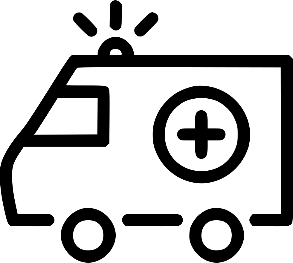 Ambulance Van Siren Medical Hospital Healthcare Comments - Png Add Car Icon (980x880), Png Download