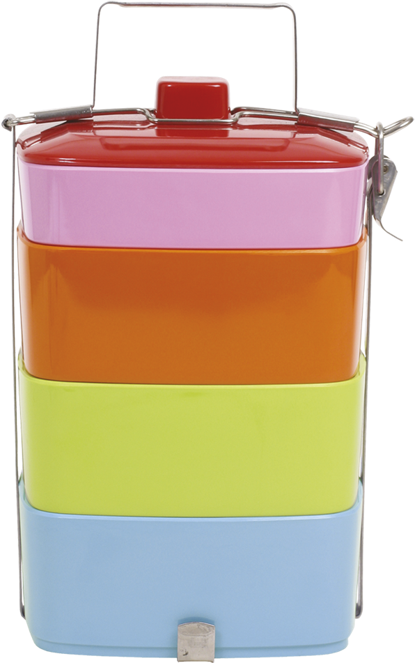 Colourful Melamine Stacking Lunch Box Rice Dk - Melamine Lunch Box India (1024x1024), Png Download